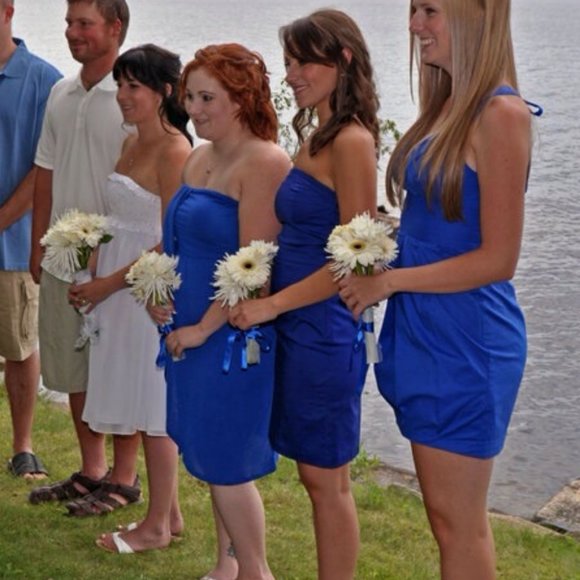 Cobalt Blue H&M pencil dress - Picture 2 of 7